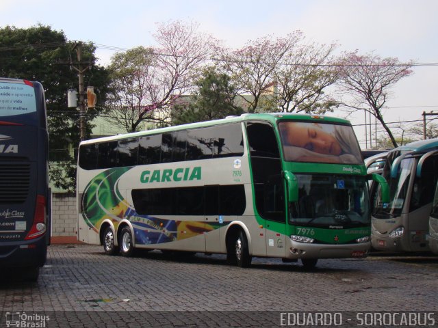 Viação Garcia 7976 na cidade de São Paulo, São Paulo, Brasil, por EDUARDO - SOROCABUS. Número da foto: #1343930.