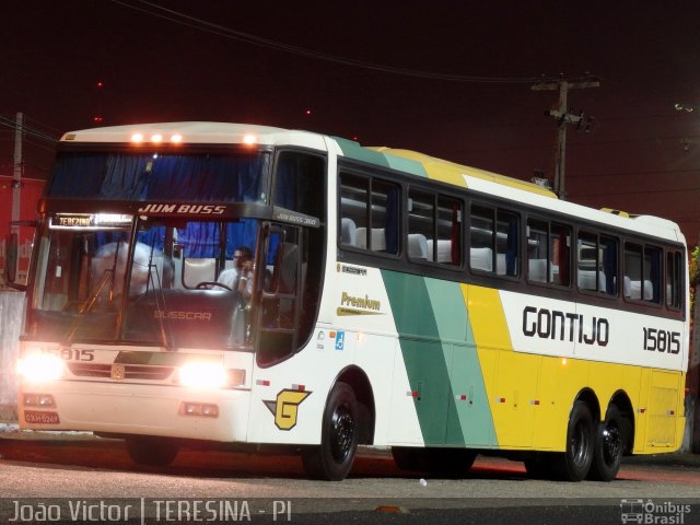 Empresa Gontijo de Transportes 15815 na cidade de Teresina, Piauí, Brasil, por João Victor. ID da foto: 1344052.