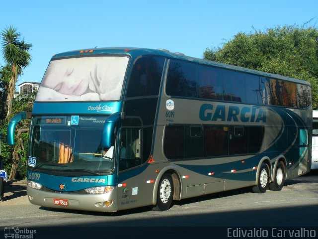 Viação Garcia 6019 na cidade de Curitiba, Paraná, Brasil, por Edivaldo Carvalho. Número da foto: #1345407.
