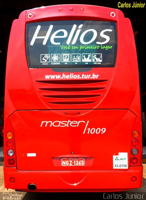 Helios Coletivos e Cargas 1009 na cidade de Goiânia, Goiás, Brasil, por Carlos Júnior. Número da foto: #1345342.