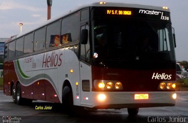 Helios Coletivos e Cargas 338 na cidade de Goiânia, Goiás, Brasil, por Carlos Júnior. Número da foto: #1345266.