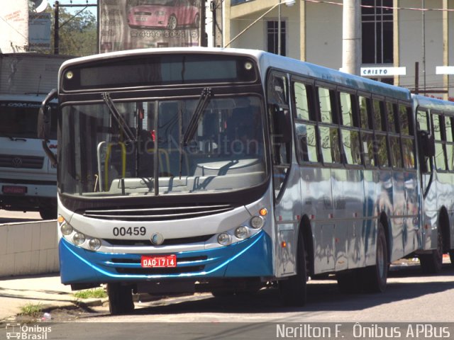 Viação Nossa Cidade 00459 na cidade de Franco da Rocha, São Paulo, Brasil, por Nerilton F.  ônibus. Número da foto: #1344823.