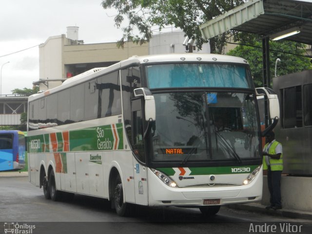 Cia. São Geraldo de Viação 10530 na cidade de Rio de Janeiro, Rio de Janeiro, Brasil, por André Vitor  Silva dos Santos. Número da foto: #1344298.
