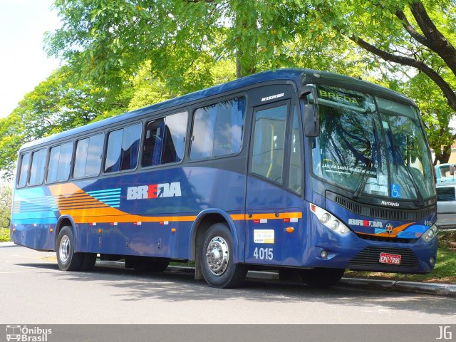 Breda Transportes e Serviços 4015 na cidade de Jaú, São Paulo, Brasil, por João Guilherme Lopes. Número da foto: #1343844.