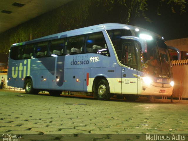 UTIL - União Transporte Interestadual de Luxo 9119 na cidade de Belo Horizonte, Minas Gerais, Brasil, por Matheus Adler. Número da foto: #1344101.