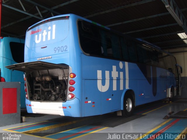 UTIL - União Transporte Interestadual de Luxo 9902 na cidade de Belo Horizonte, Minas Gerais, Brasil, por Julio Cesar Lacerda Ribeiro. Número da foto: #1344960.
