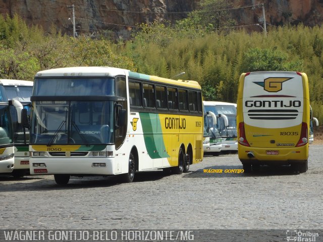 Empresa Gontijo de Transportes 11060 na cidade de Belo Horizonte, Minas Gerais, Brasil, por Wagner Gontijo Várzea da Palma-mg. Número da foto: #1344023.