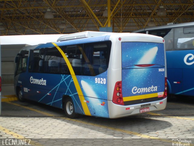 Viação Cometa 9020 na cidade de São Miguel Arcanjo, São Paulo, Brasil, por Luis Nunez. Número da foto: #1345283.