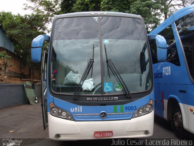 UTIL - União Transporte Interestadual de Luxo 9003 na cidade de Belo Horizonte, Minas Gerais, Brasil, por Julio Cesar Lacerda Ribeiro. Número da foto: #1346409.