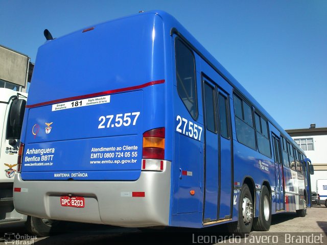 BBTT - Benfica Barueri Transporte e Turismo 27.557 na cidade de Jandira, São Paulo, Brasil, por Leonardo Fávero  Brandet. Número da foto: #1346366.