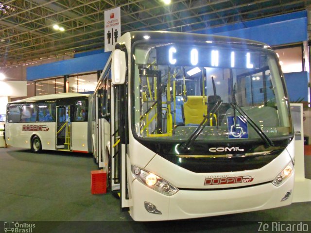 Comil Ônibus DOPPIO BRT na cidade de Rio de Janeiro, Rio de Janeiro, Brasil, por Zé Ricardo Reis. Número da foto: #1347681.