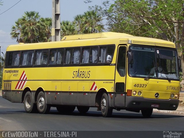 Viação Itapemirim 40327 na cidade de Teresina, Piauí, Brasil, por Clemilton Rodrigues . ID da foto: 1347207.