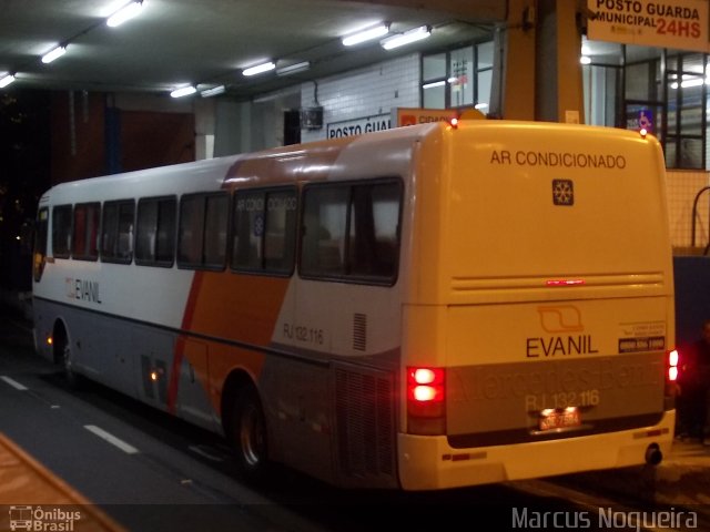 Evanil Transportes e Turismo RJ 132.116 na cidade de Volta Redonda, Rio de Janeiro, Brasil, por Marcus Nogueira . ID da foto: 1347820.