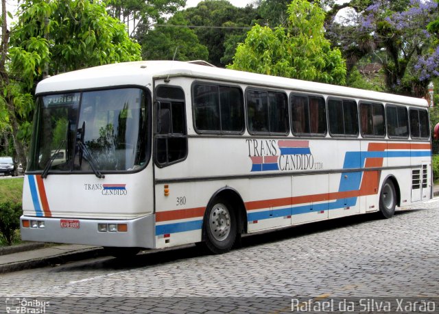 Trans Candido Turismo 380 na cidade de Petrópolis, Rio de Janeiro, Brasil, por Rafael da Silva Xarão. Número da foto: #1348395.