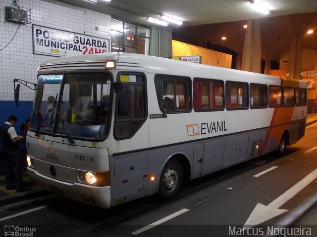 Evanil Transportes e Turismo RJ 132.116 na cidade de Volta Redonda, Rio de Janeiro, Brasil, por Marcus Nogueira . ID da foto: 1347825.