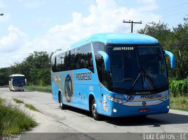 Auto Viação Progresso 6082 na cidade de Recife, Pernambuco, Brasil, por Luiz Carlos de Santana. Número da foto: #1348423.