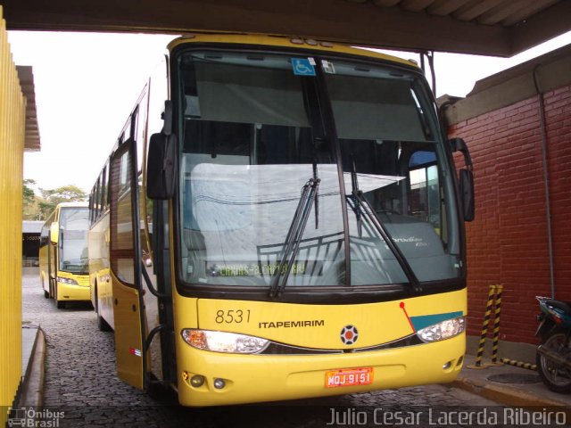 Viação Itapemirim 8531 na cidade de Belo Horizonte, Minas Gerais, Brasil, por Julio Cesar Lacerda Ribeiro. Número da foto: #1348617.