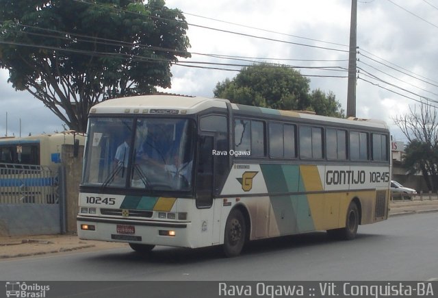 Empresa Gontijo de Transportes 10245 na cidade de Vitória da Conquista, Bahia, Brasil, por Rava Ogawa. Número da foto: #1349664.