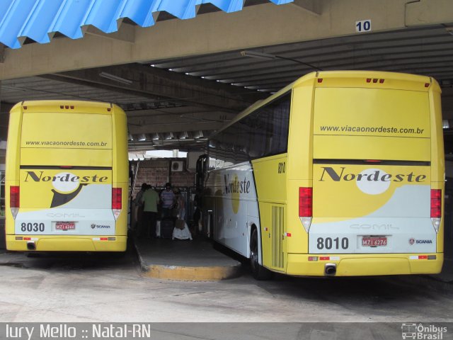 Viação Nordeste 8010 na cidade de Natal, Rio Grande do Norte, Brasil, por Iury  Mello. Número da foto: #1350923.