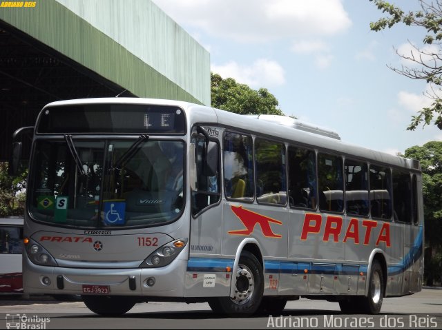 Expresso de Prata 1152 na cidade de Bauru, São Paulo, Brasil, por Adriano Moraes dos Reis. Número da foto: #1351196.