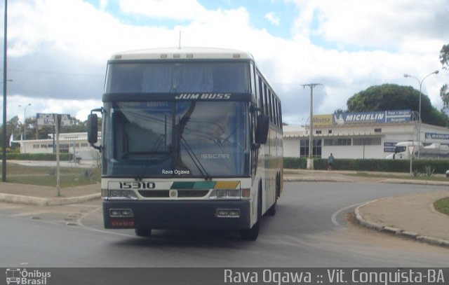 Empresa Gontijo de Transportes 15310 na cidade de Vitória da Conquista, Bahia, Brasil, por Rava Ogawa. ID da foto: 1349669.