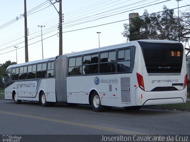 Mascarello GRAN METRO na cidade de Rio de Janeiro, Rio de Janeiro, Brasil, por Josenilton  Cavalcante da Cruz. Número da foto: #1318920.