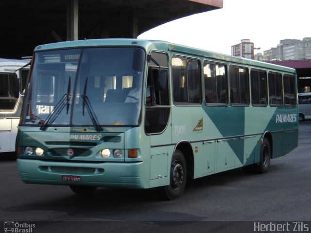 Expresso Palmares 7907 na cidade de Porto Alegre, Rio Grande do Sul, Brasil, por Herbert Zils. ID da foto: 1318069.