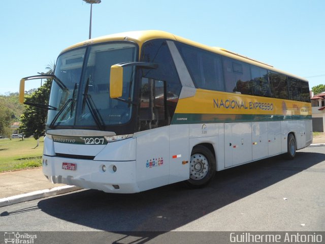 Nacional Expresso 12207 na cidade de Araxá, Minas Gerais, Brasil, por Guilherme Antonio. Número da foto: #1318800.