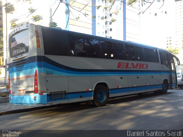 Empresa de Ônibus Vila Elvio 5400 na cidade de Santos, São Paulo, Brasil, por Daniel Santos Sardi. Número da foto: #1318053.