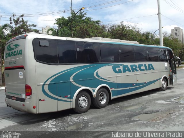 Viação Garcia 7160 na cidade de São Paulo, São Paulo, Brasil, por Fabiano de Oliveira Prado. Número da foto: #1353684.