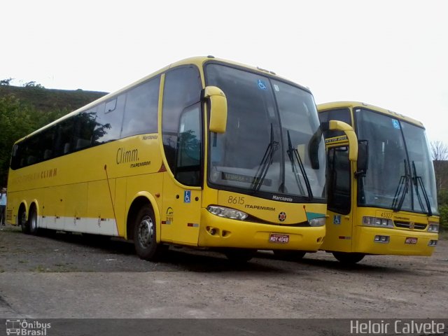 Viação Itapemirim 8615 na cidade de Paraíba do Sul, Rio de Janeiro, Brasil, por Heloir Calvete. Número da foto: #1353633.