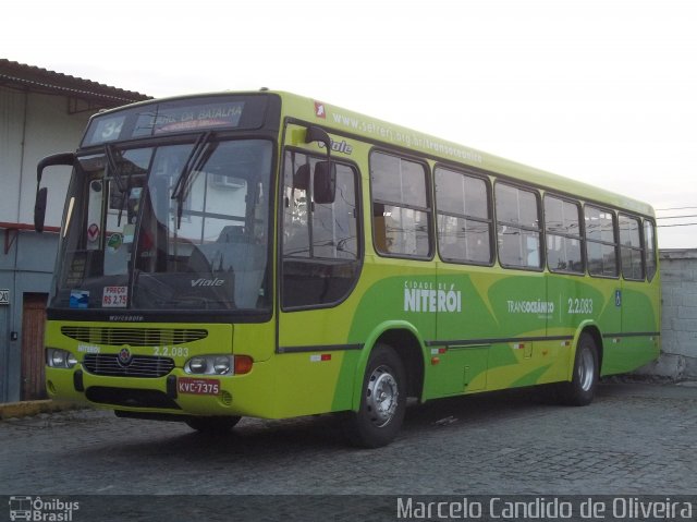 Santo Antônio Transportes Niterói 2.2.083 na cidade de Niterói, Rio de Janeiro, Brasil, por Marcelo Candido de Oliveira. Número da foto: #1354280.