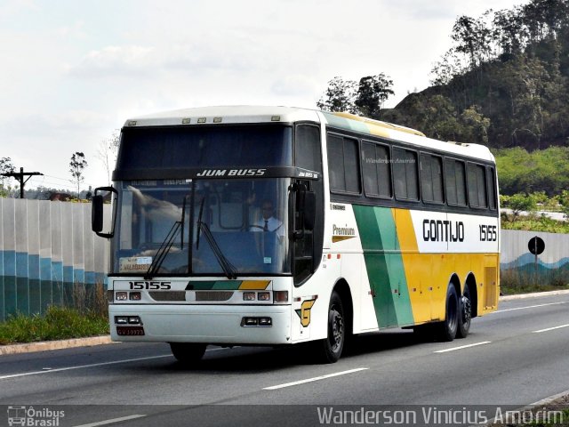 Empresa Gontijo de Transportes 15155 na cidade de Ipatinga, Minas Gerais, Brasil, por Wanderson Vinícius Amorim. Número da foto: #1354827.