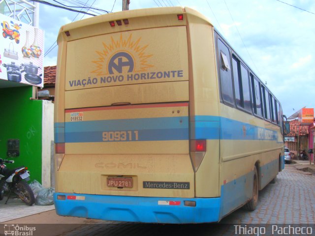 Viação Novo Horizonte 909311 na cidade de Cocos, Bahia, Brasil, por Thiago  Pacheco. Número da foto: #1354555.
