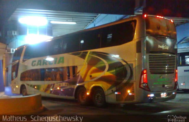 Viação Garcia 7247 na cidade de Santos, São Paulo, Brasil, por Matheus  Scheguschewsky. ID da foto: 1354470.