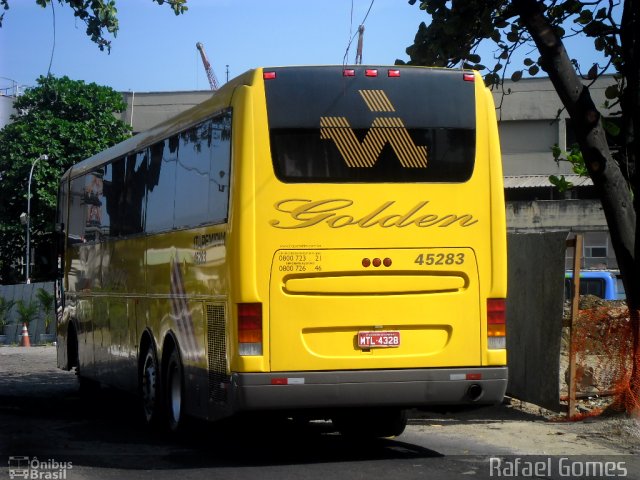 Viação Itapemirim 45283 na cidade de Rio de Janeiro, Rio de Janeiro, Brasil, por Rafael Gomes . Número da foto: #1355362.
