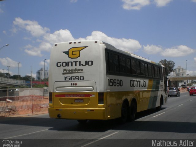 Empresa Gontijo de Transportes 15690 na cidade de Belo Horizonte, Minas Gerais, Brasil, por Matheus Adler. Número da foto: #1358949.