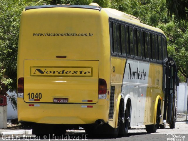 Viação Nordeste 1040 na cidade de Fortaleza, Ceará, Brasil, por Carlos Aguiar ®. Número da foto: #1359087.