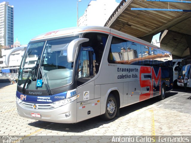 Transporte Coletivo Santa Maria 285 na cidade de Belo Horizonte, Minas Gerais, Brasil, por Antonio Carlos Fernandes. Número da foto: #1357614.