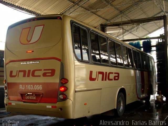Transportes Única Petrópolis RJ 163.056 na cidade de Petrópolis, Rio de Janeiro, Brasil, por Alexsandro  Farias Barros. Número da foto: #1359105.