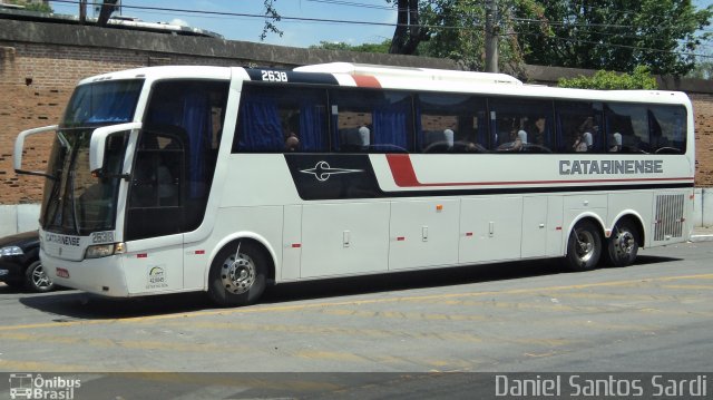 Auto Viação Catarinense 2638 na cidade de Aparecida, São Paulo, Brasil, por Daniel Santos Sardi. Número da foto: #1357602.