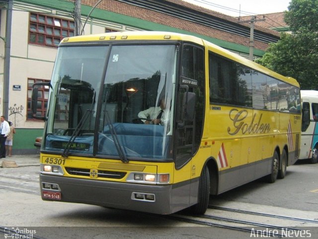 Viação Itapemirim 45301 na cidade de Rio de Janeiro, Rio de Janeiro, Brasil, por André Neves . Número da foto: #1360736.