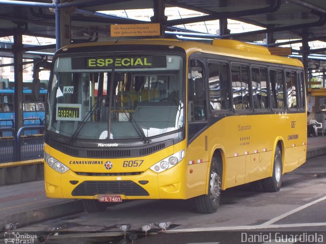 Canasvieiras Transportes 6057 na cidade de Florianópolis, Santa Catarina, Brasil, por Daniel Guardiola. Número da foto: #1360720.