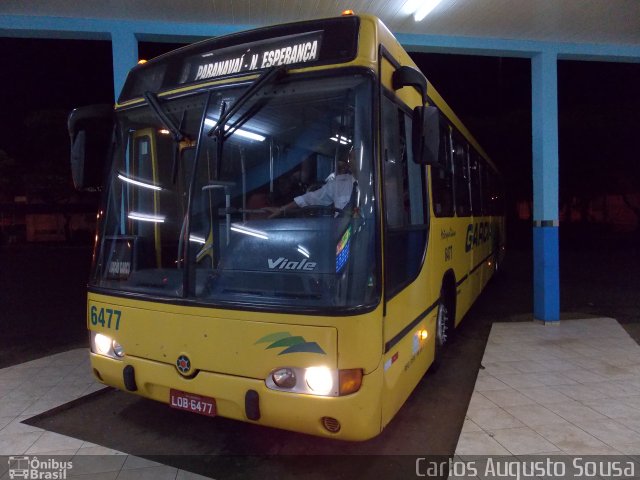 Viação Garcia 6477 na cidade de Alto Paraná, Paraná, Brasil, por Carlos Augusto Sousa. ID da foto: 1361134.