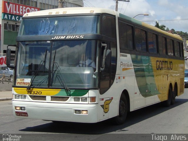 Empresa Gontijo de Transportes 15320 na cidade de Coronel Fabriciano, Minas Gerais, Brasil, por Tiago  Alves. Número da foto: #1361105.