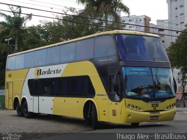 Viação Nordeste 1030 na cidade de Fortaleza, Ceará, Brasil, por Thiago Alex. Número da foto: #1359792.