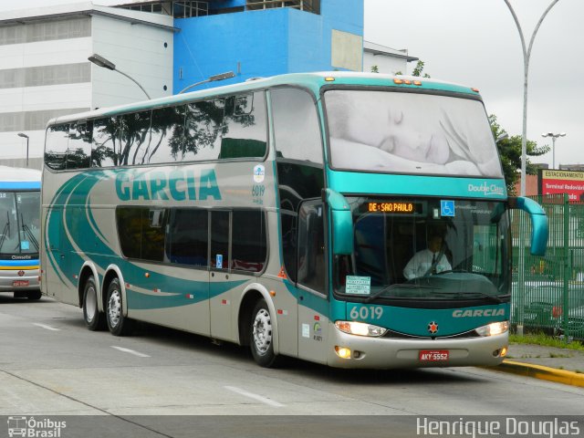 Viação Garcia 6019 na cidade de São Paulo, São Paulo, Brasil, por Henrique Douglas. Número da foto: #1362427.