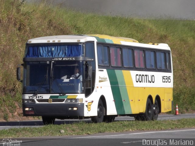 Empresa Gontijo de Transportes 15315 na cidade de Três Corações, Minas Gerais, Brasil, por Douglas Mariano. ID da foto: 1361924.