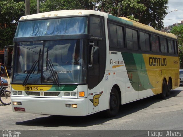 Empresa Gontijo de Transportes 15405 na cidade de Coronel Fabriciano, Minas Gerais, Brasil, por Tiago  Alves. Número da foto: #1362904.