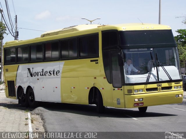 Viação Nordeste 1060 na cidade de Fortaleza, Ceará, Brasil, por Clemilton Rodrigues . ID da foto: 1361944.